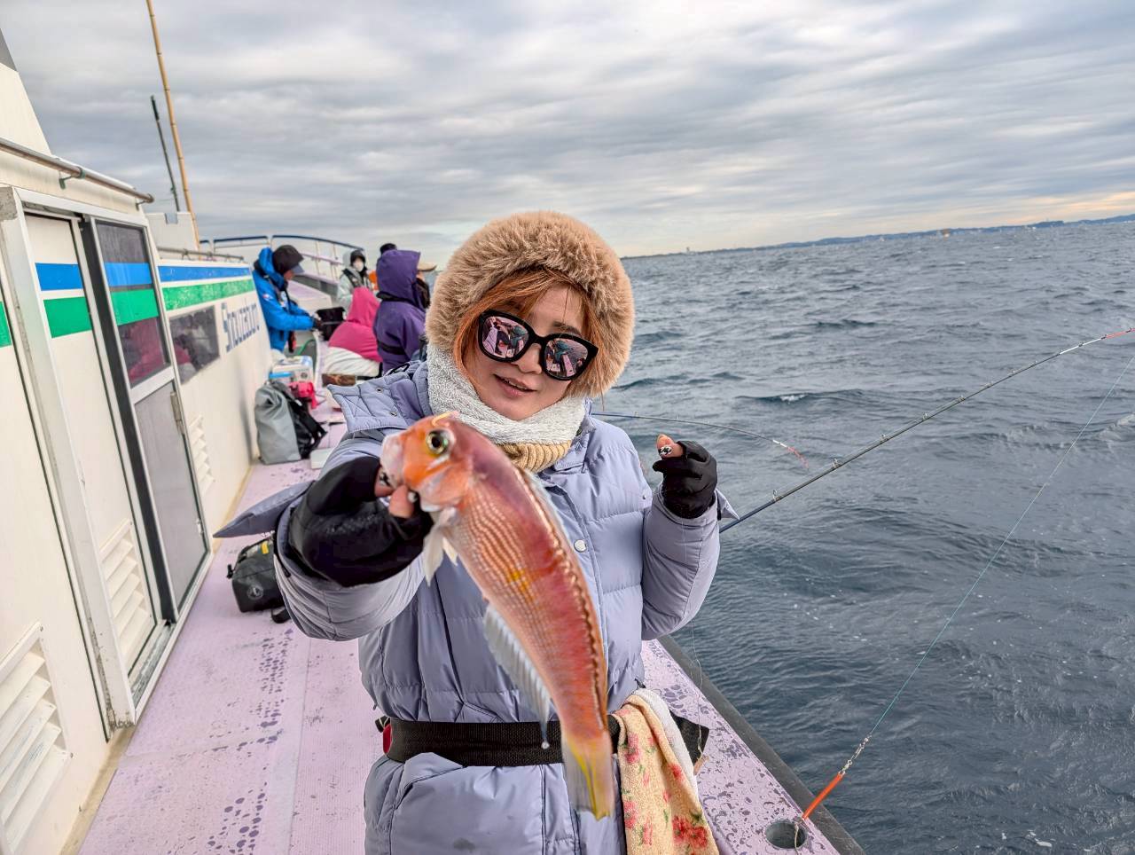 2025年12月13日 アマダイ釣り体験レポート | つりジェンヌ | ☆「女性
